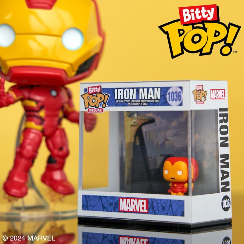 Funko Bitty Pop Deluxe! Marvel: Iron Man (Avenger Tower) Funko Bitty Pop Deluxe! Marvel: Iron Man (Avenger Tower)